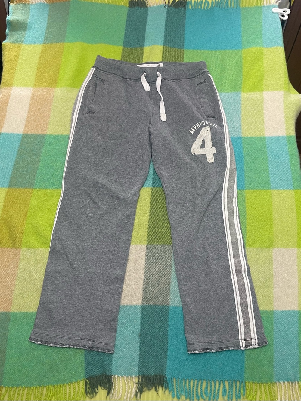 Grey y2k Aeropostale Baggy Sweatpants